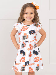 Go Team Flutter Swing Dress - Tennessee