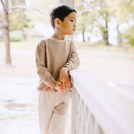 Acid Wash Toddler Sweatshirt Set: