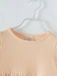 Halloween Pumpkin Ruffle Girl Pant Set