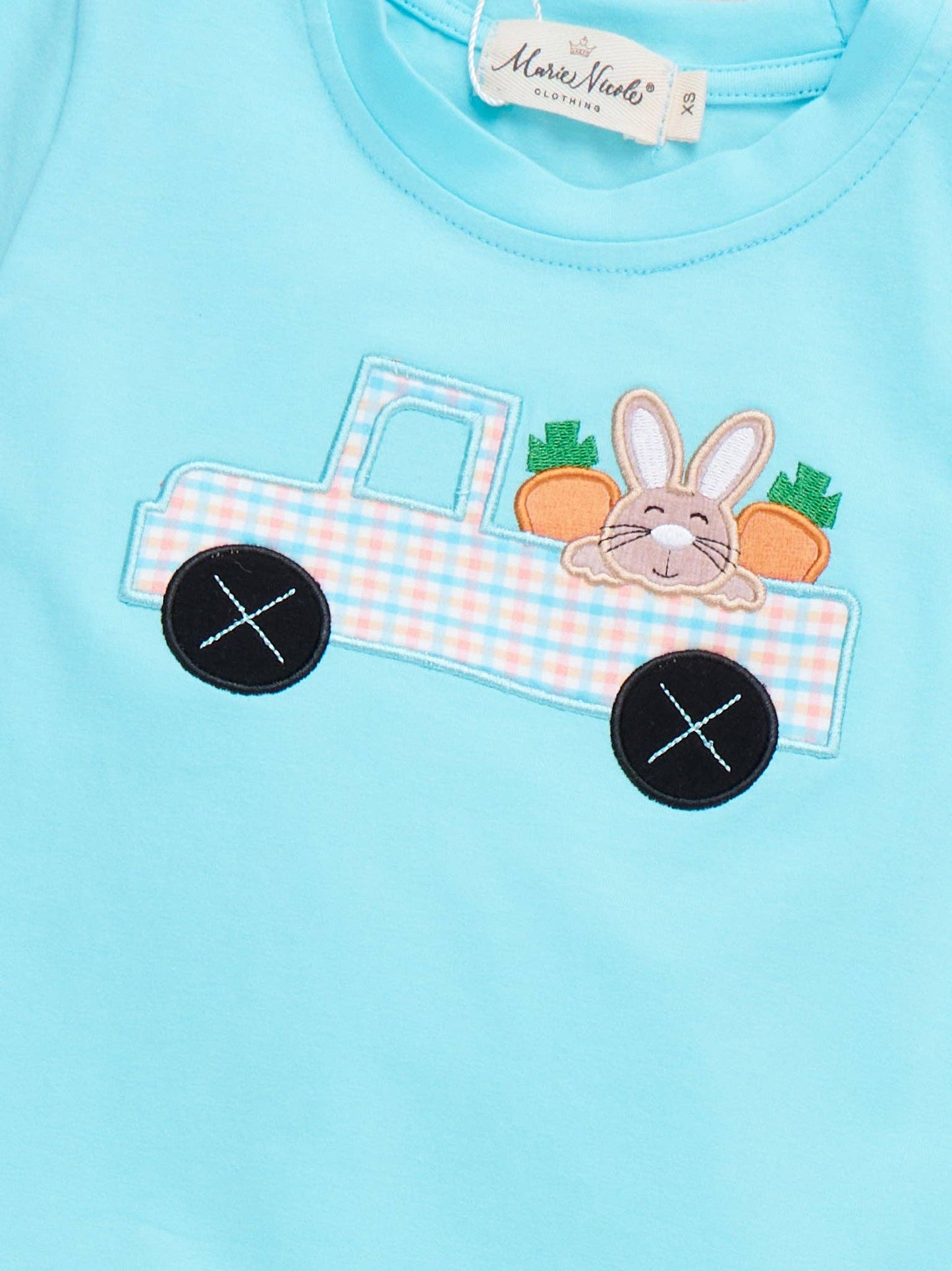 Bunny’s Carrot Delivery Embroidered Outfit