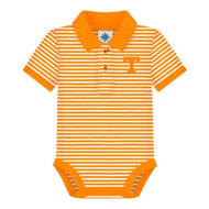 Tennessee Striped Polo Onesie