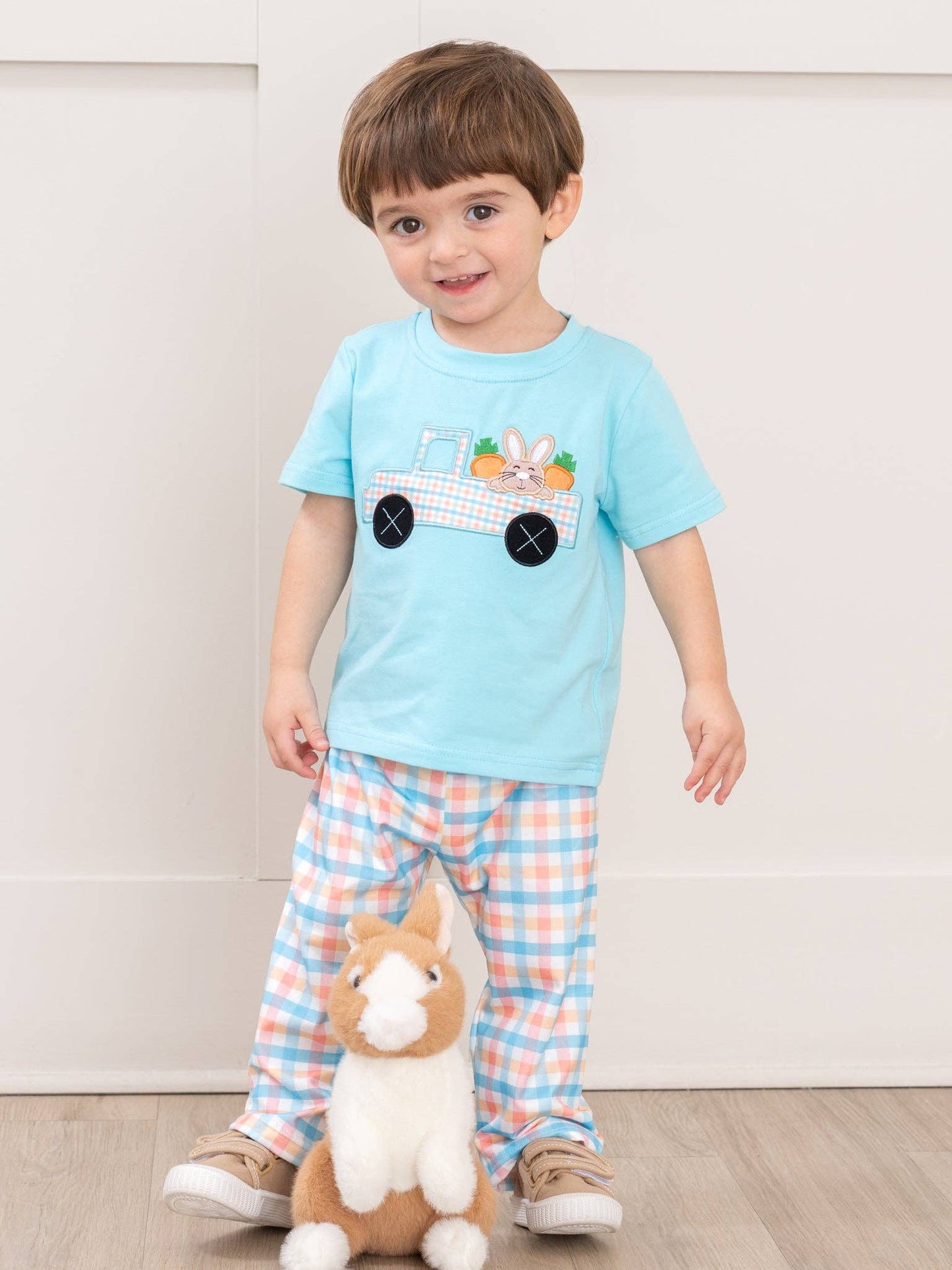 Bunny’s Carrot Delivery Embroidered Outfit