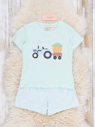 Farm to Fun Embroidered Outfit