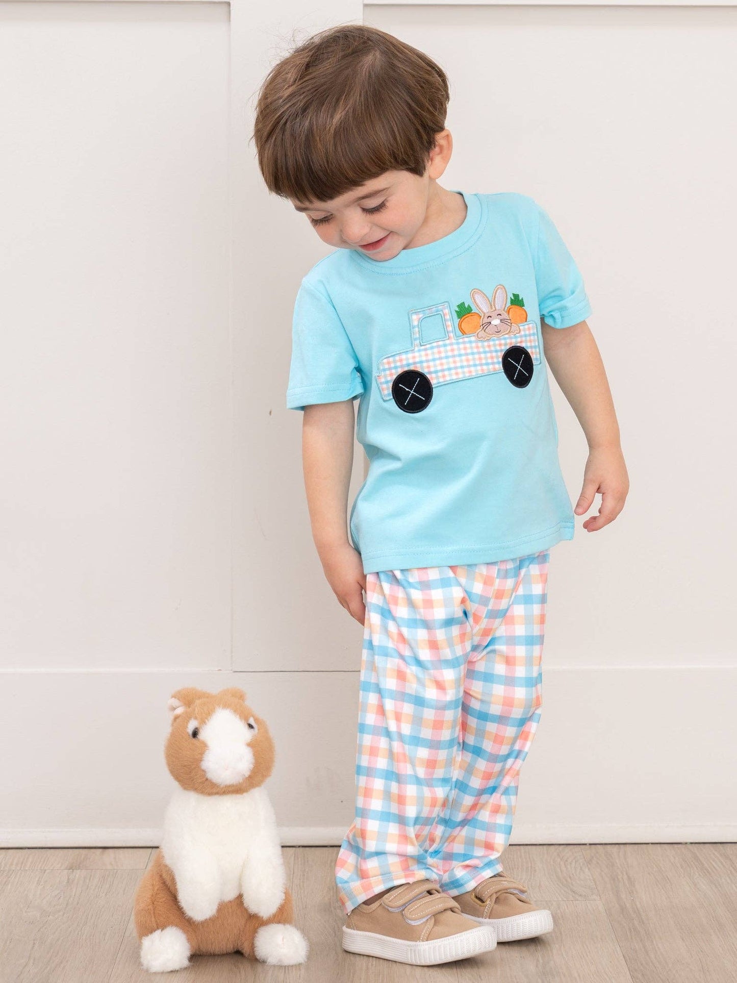 Bunny’s Carrot Delivery Embroidered Outfit