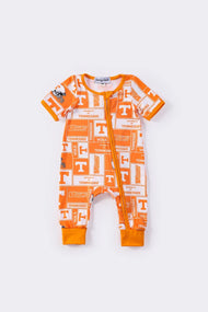 Tennessee print romper