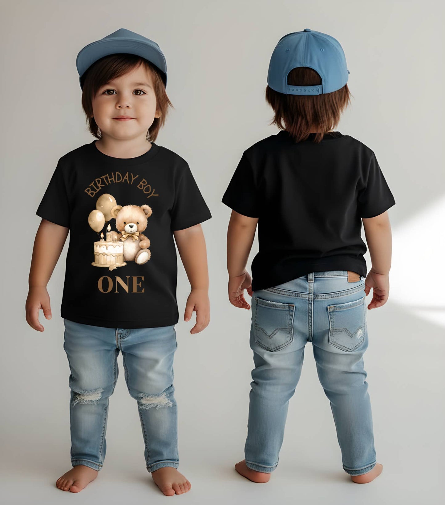 Kids Birthday Tees - Birthday Boy Bear One