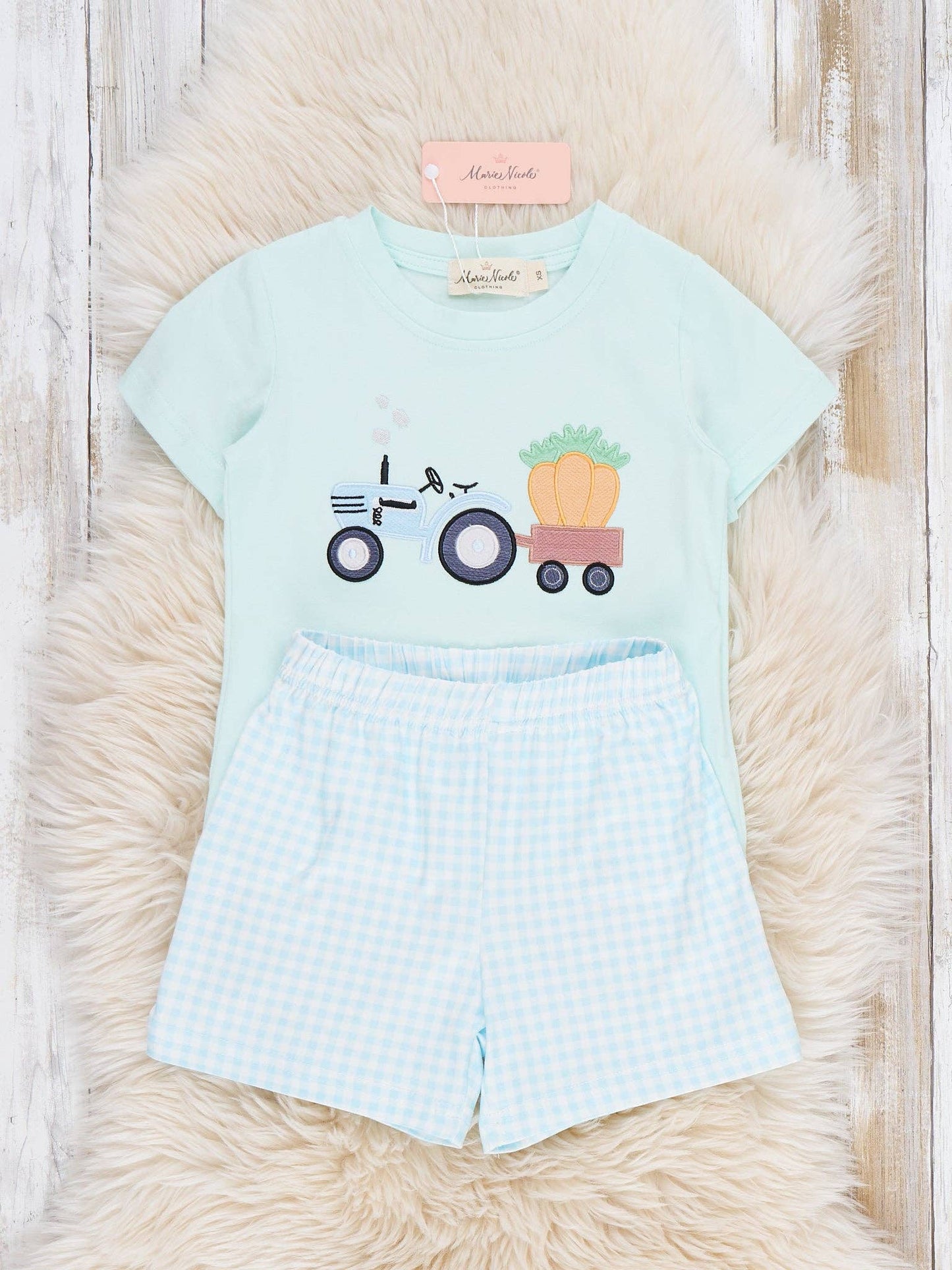 Farm to Fun Embroidered Outfit
