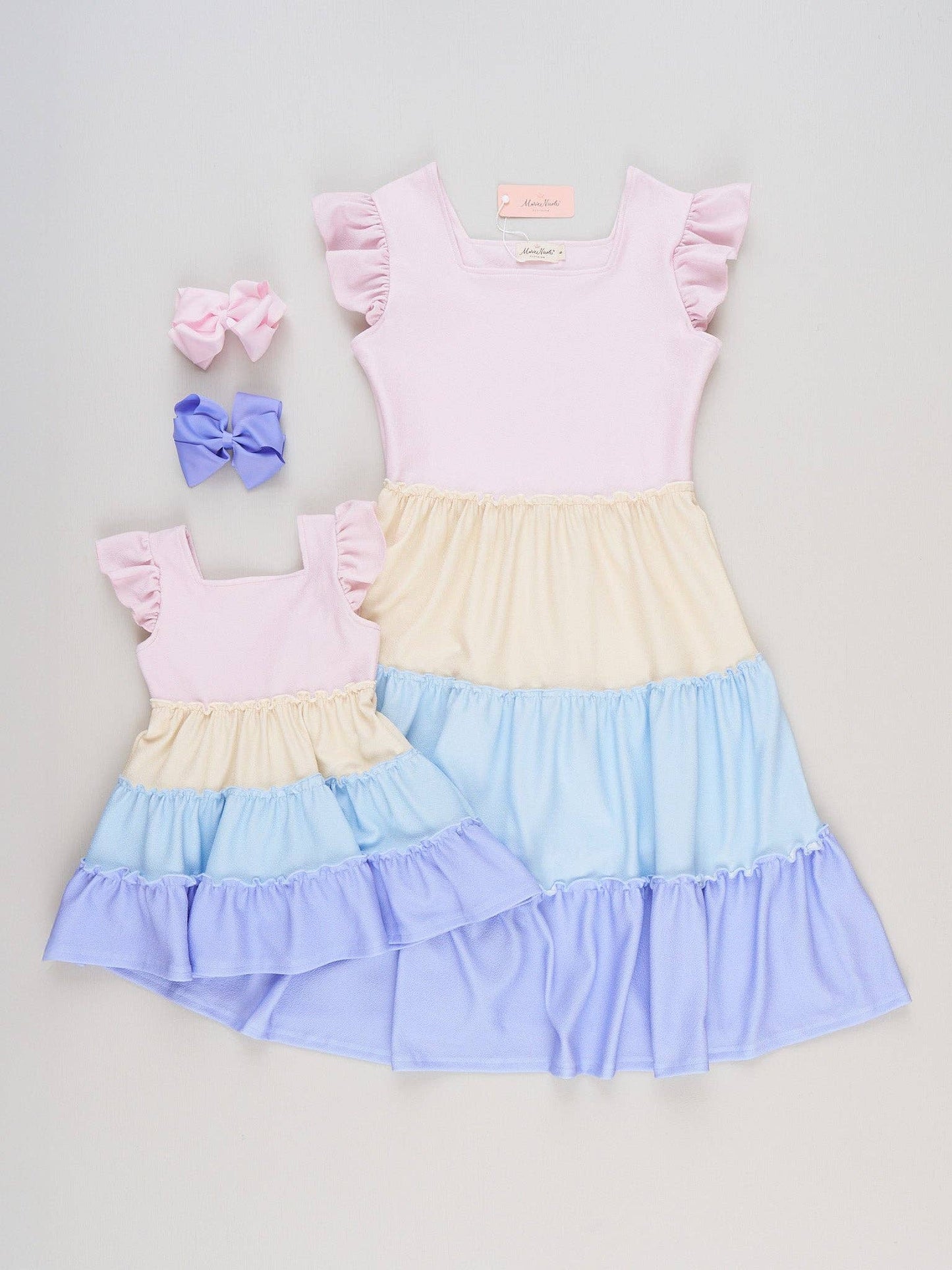 Dreamy Layered Twirl Dress