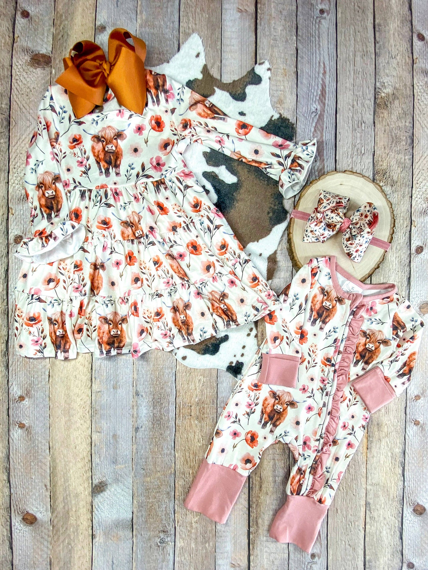 Highland Bloom Infant Onesie: Fall 2025